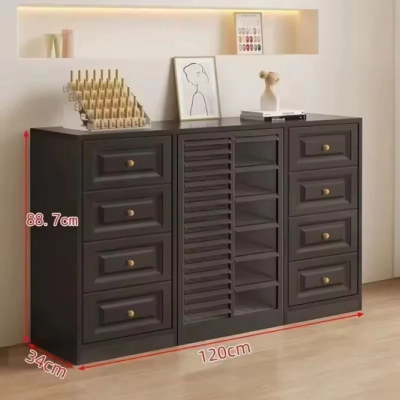 custom.Modern Style Factory-Made Wooden Jewelry Showcase Display with LED Light Shop Fitting Counter Jewellery Stores