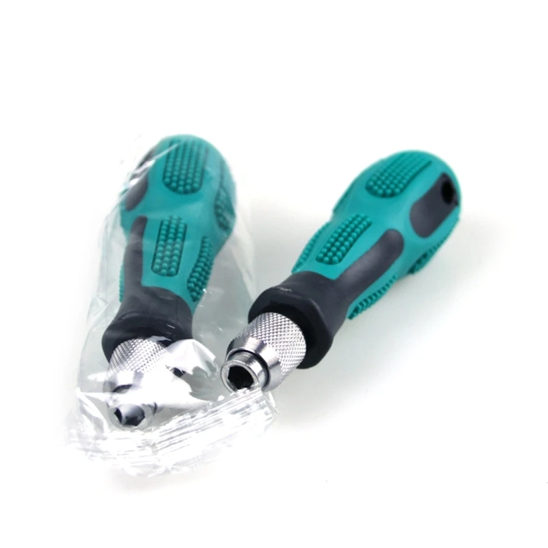 สบาย 1/4 ไขควง Handle Non-SLIP FIRM ยาวสั้น Screw DRIVER Bit REPLACEMENT Holder เหมาะสำหรับ Dropship