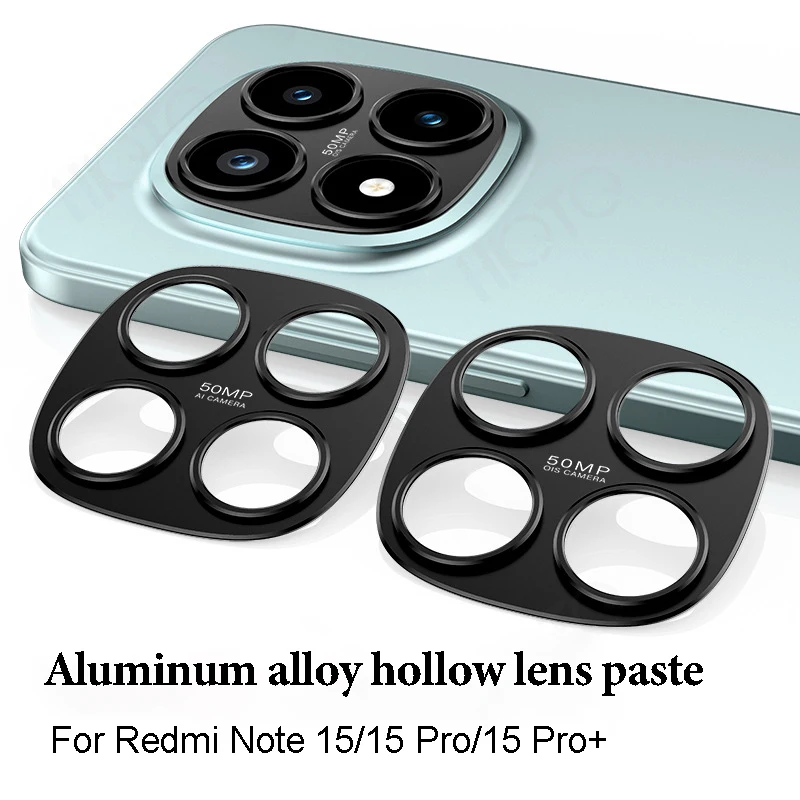 Camera Protector for Xiaomi Redmi Note15 Pro 5G Accessories Fashion Phone Cases for Redmi Note14 Pro+ Camera Protection Lens