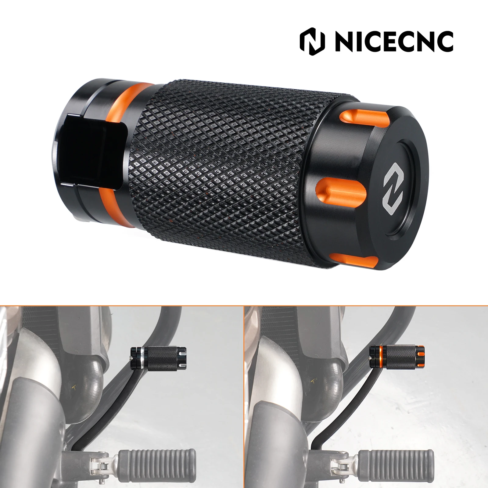 

For Harley SportsterS RH1250S Foot Brake Lever Tip Knurled Brake Pedal Peg for Harley Sportster S RH1250S 2021 2022 2023 2024