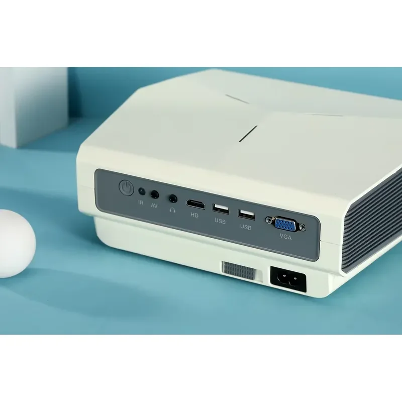 2026 New Android Mini Projector 4K HD Home Theater Support 200 Inch Screen Portable Video Beamer for Movie Gaming Office Use