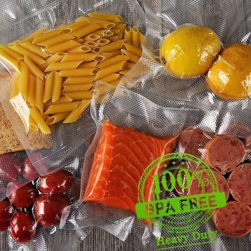 Vakuumierbeutel, Lebensmittelaufbewahrungsbeutel, BPA-freie Frischhaltebeutel, Küchenzubehör für Vakuumiergeräte – Detail 6
