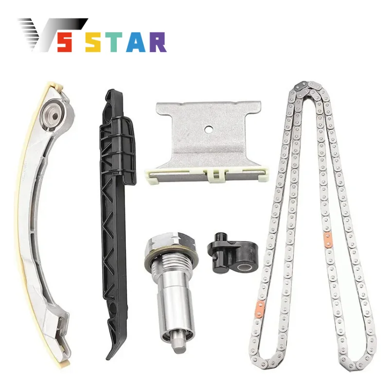 

Timing Chain Kit For Chevrolet Malibu Equinox 2010-2015 Buick L4 2.0L 2.2L 2.4L DOHC 2006-2010 Saab 9-3 2.0T Black TC-0032