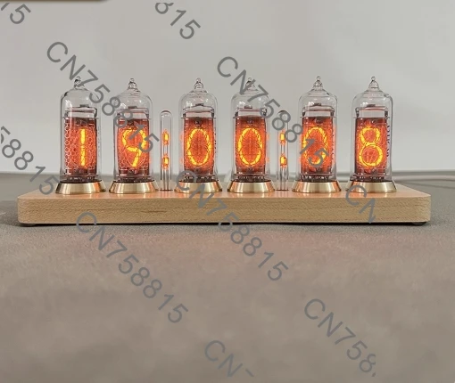 

Поддержка управления Bluetooth, светоизлучающая цифровая светоизлучающая трубка IN14, настольные часы, трубчатая конструкция