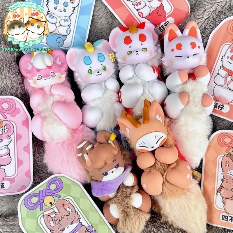 جديد رائع الوحوش النخيل لديها روح سلسلة صندوق أعمى الفينيل أفخم دمية الشكل لعبة حقيبة ديكور قلادة صندوق غامض تحصيل هدية #3