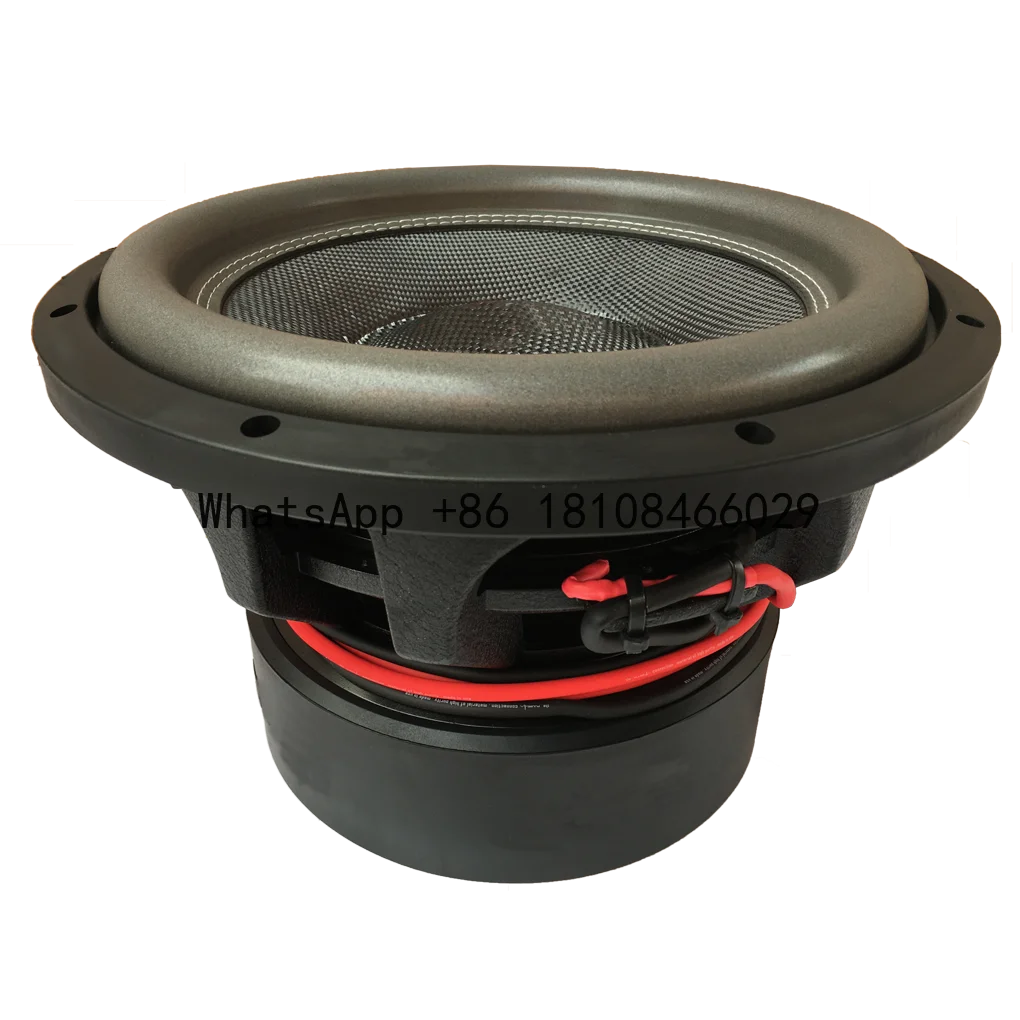 

Dentaly Audio 12inch 15inch 18inch Car Sub Woofer 2500w with Big Magnet Ferrite Motor 4 Inch Voice Coil Dual 1ohm Dual 2ohm