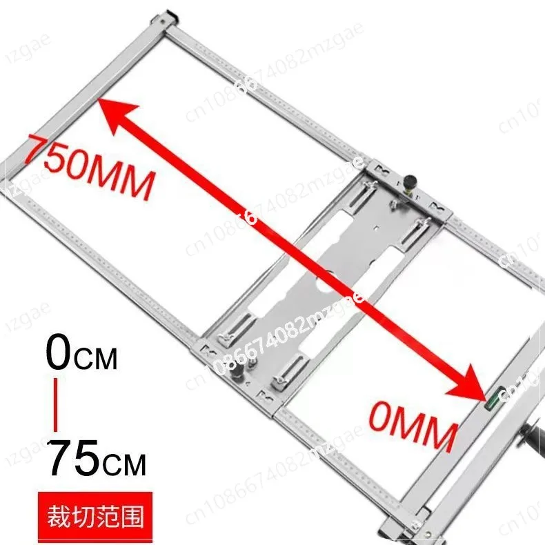

Woodworking Board Cutter Electric Circular Saw Holder Cutting Guide Rail Milling Quick Positioning Backing Board Cutting