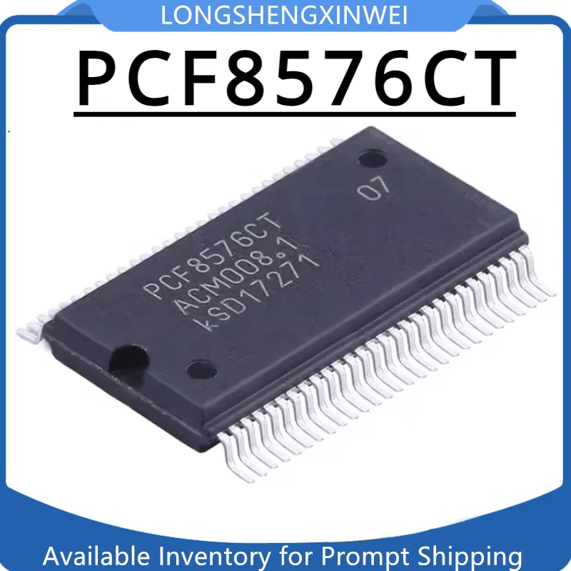 1PCS New  PCF8576 PCF8576CT Patch SSOP56 Display Driver Chip Original