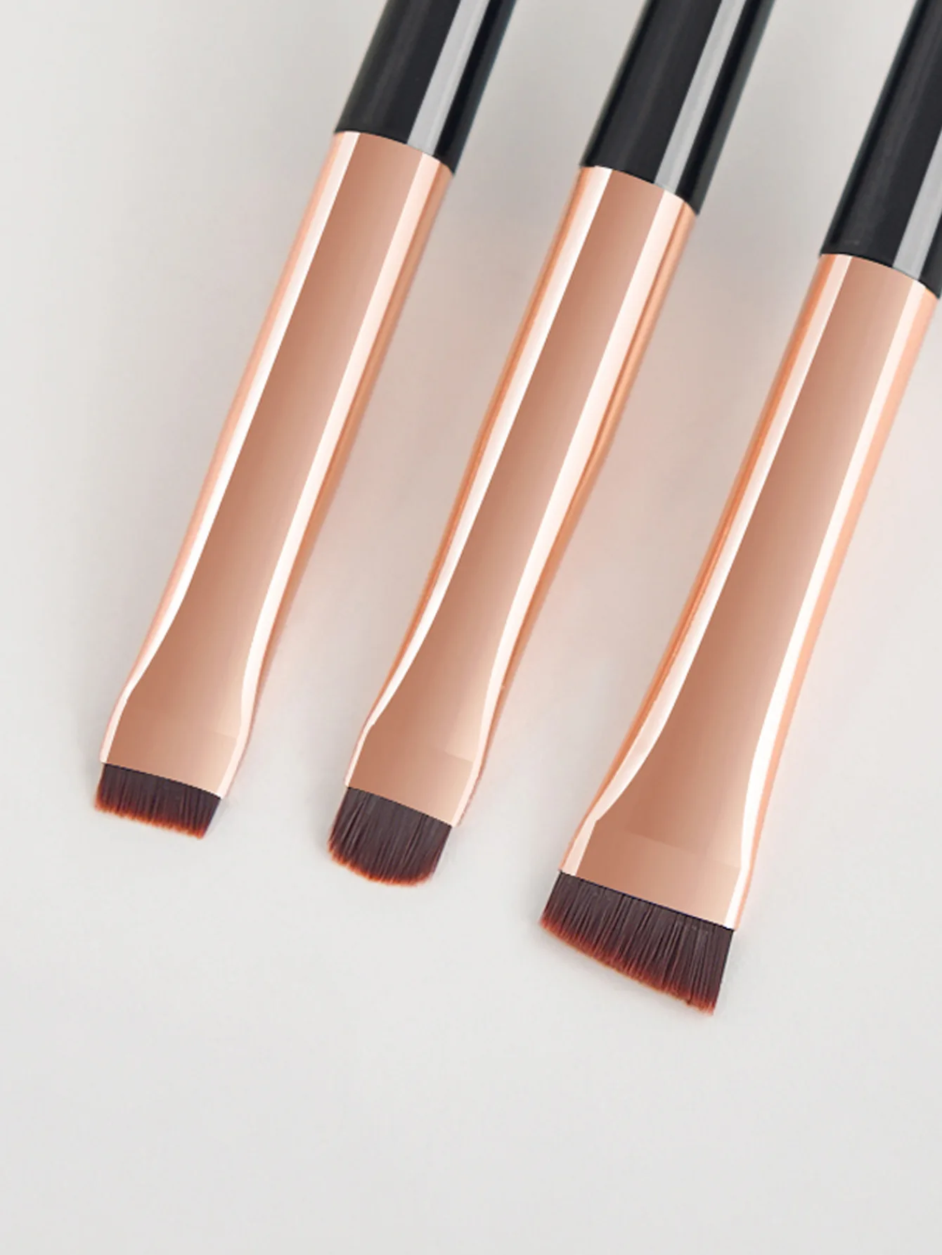 3-delige wenkbrauw- en ooglijnborstels, ultradunne oogschaduwborstels