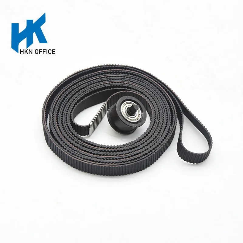 C7769-60182 Carriage Belt with Pulley 24'' 24 inch A1 for HP DesignJet 500 500PS 510 510PS 800 800PS Plus 4500 820 MFP 4020 T620