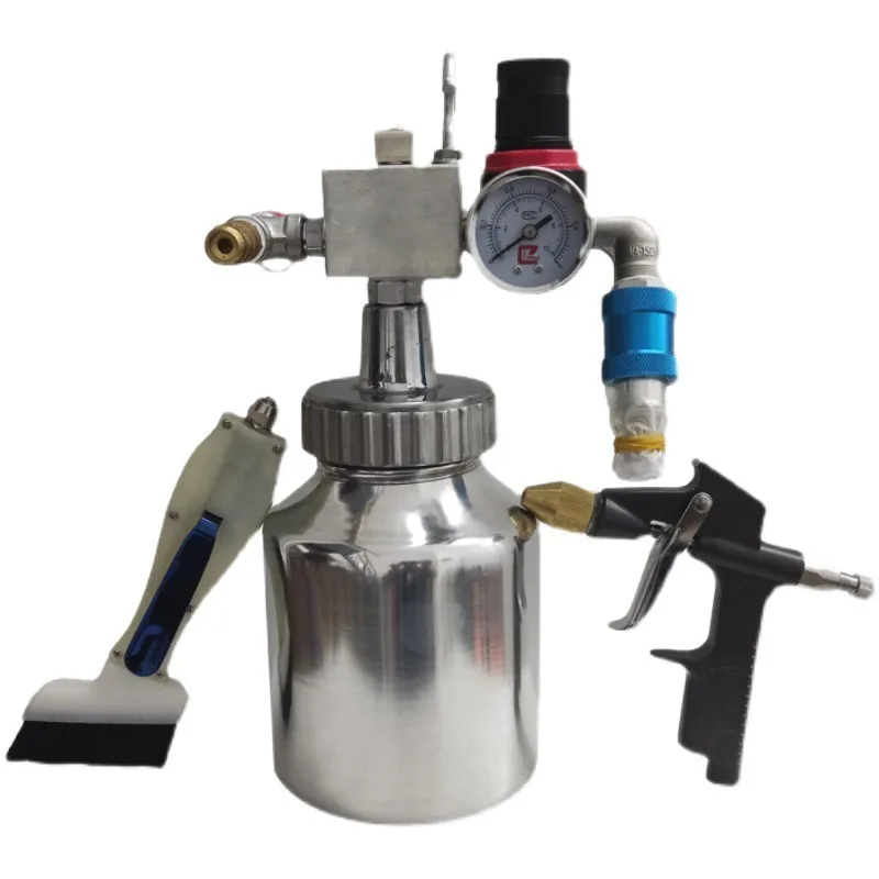 

Simple single-head glue brush machine Pneumatic glue replenishing machine Small glue coating machine