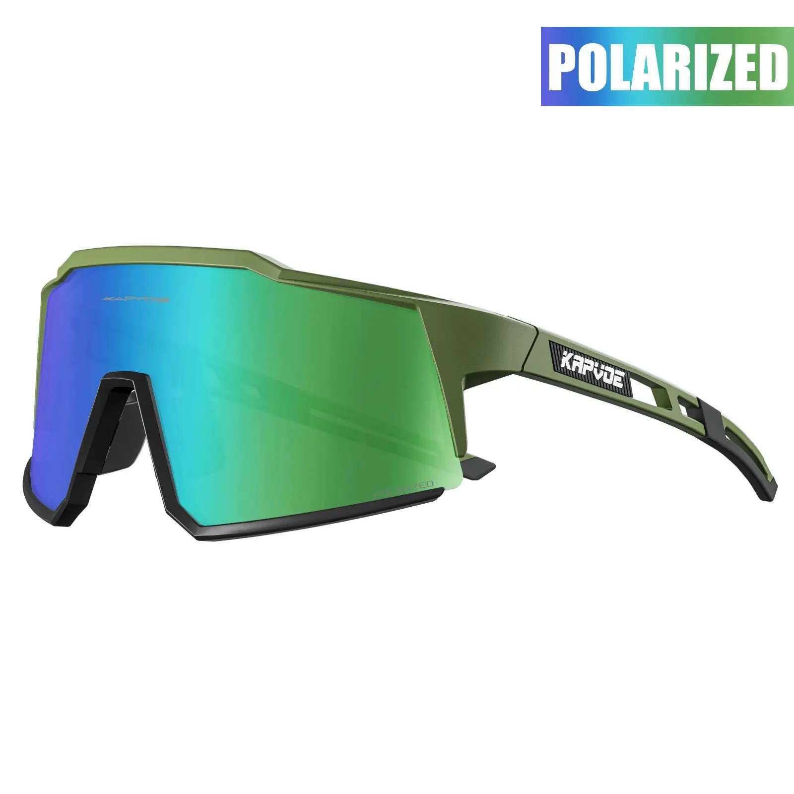 Kapvoe fahrrad brille polarisiert mtb rennrad brille uv400 schutz sonnenbrille ultraleichte sport brillen ausrüstung