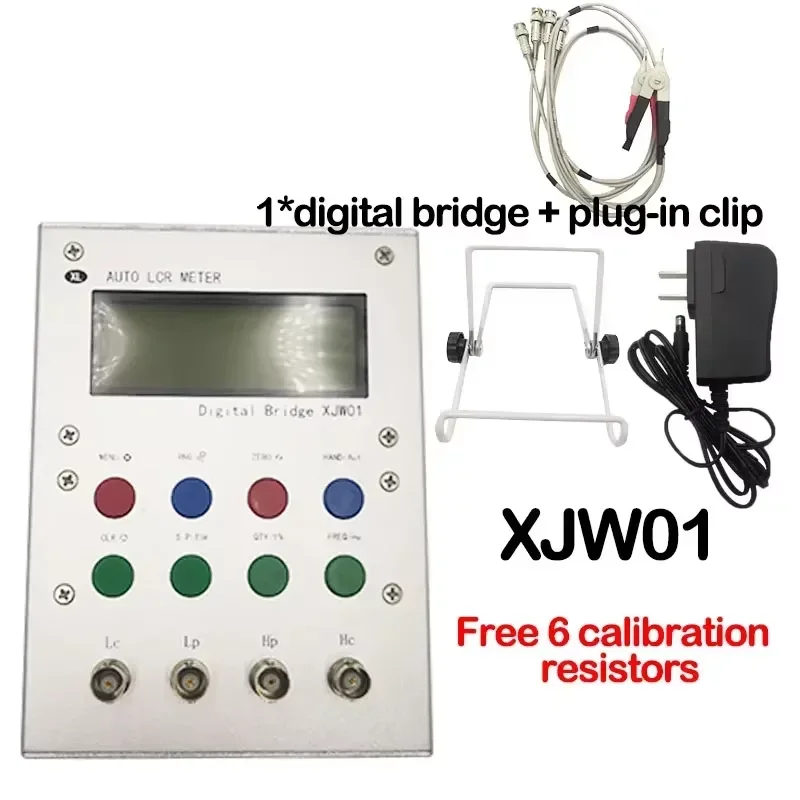 XJW01 digital bridge 0.3% LCR tester resistance inductance capacitance ESR meter finished product