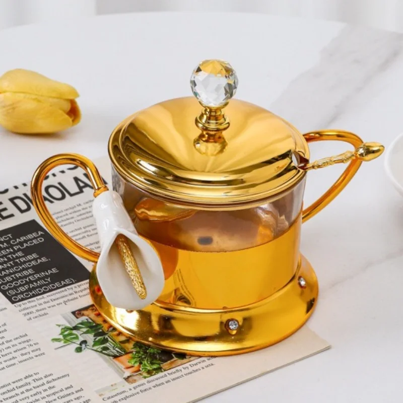 Seasoning Salt Jar Bowl With lid and Spoon Salt Bowl Organizer Glass Cream Jar Sugar Holder for Coffee Beans Pots Kitchen Tools