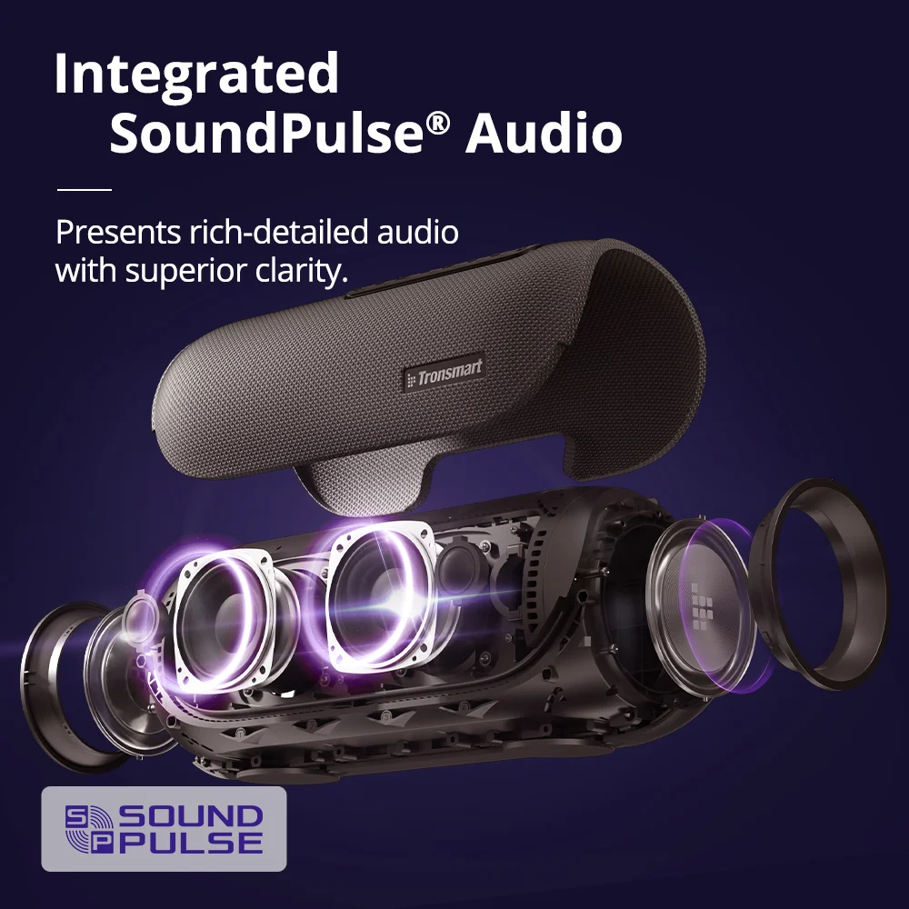 Tronsmart Bang 60W Bluetooth Speaker - Hi-Res Audio & Deep Bass