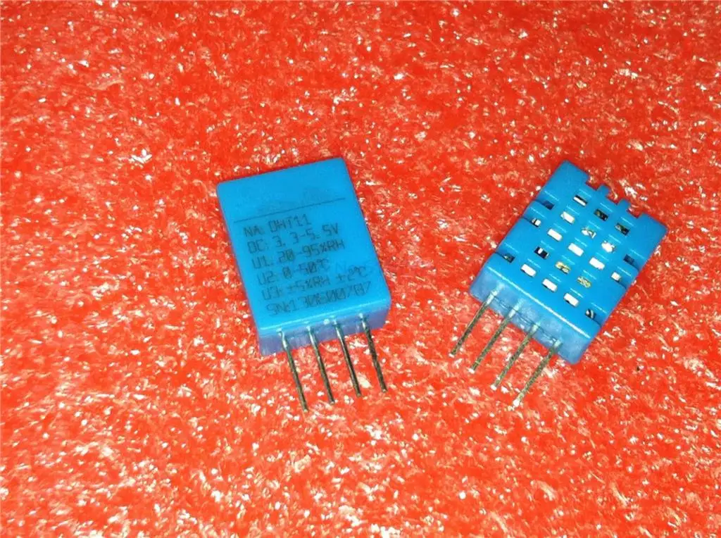 5piece DTH11 temperature and humidity temperature and humidity mold DHT11 authentic In Stock