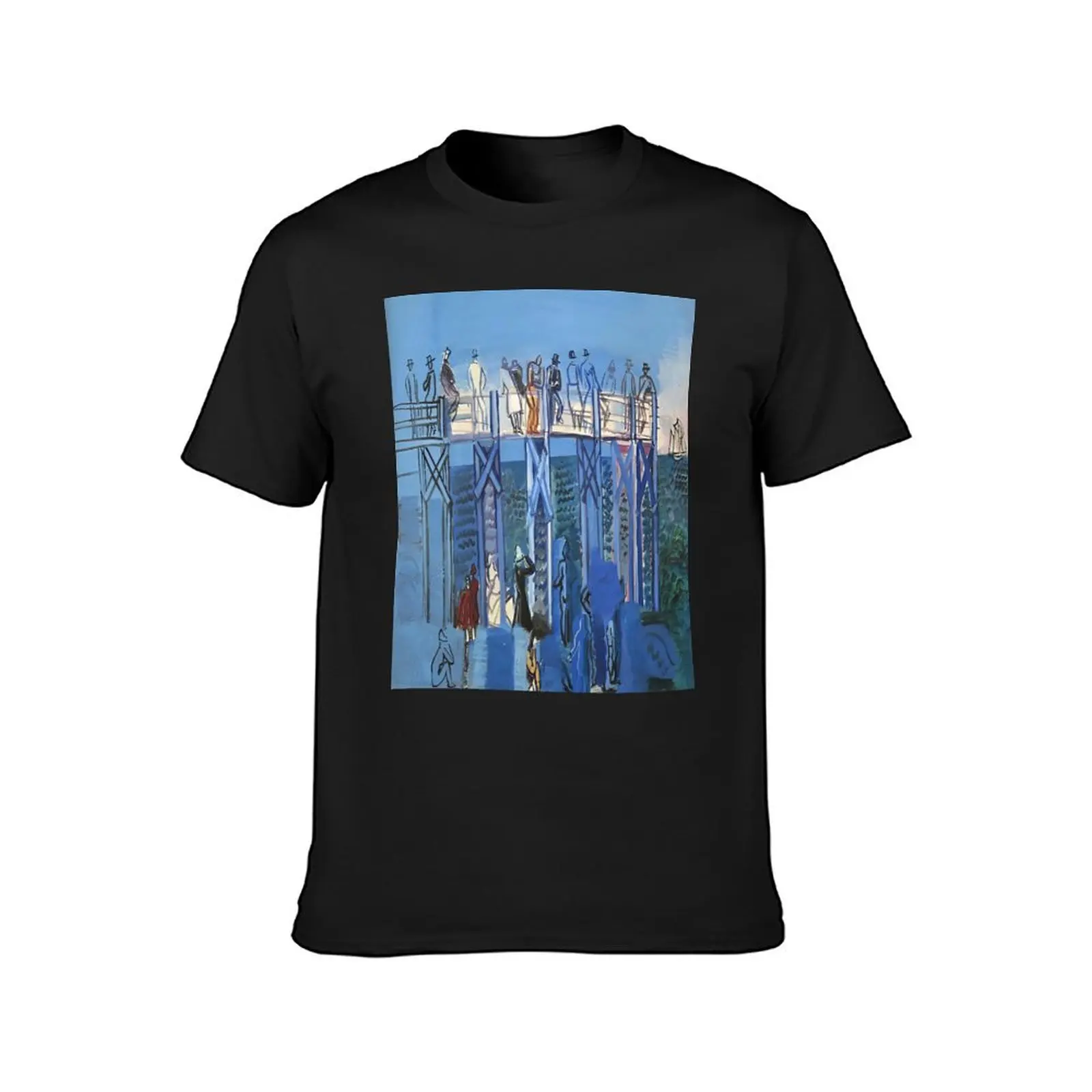 Artwork by Raoul Dufy T-Shirt boys animal print summer top fruit of the loom mens t shirts