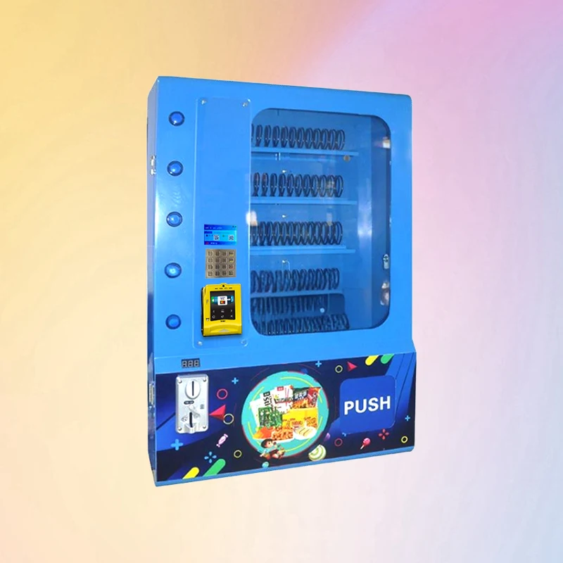 Buy snacks and beverages directly from self-service vending machines