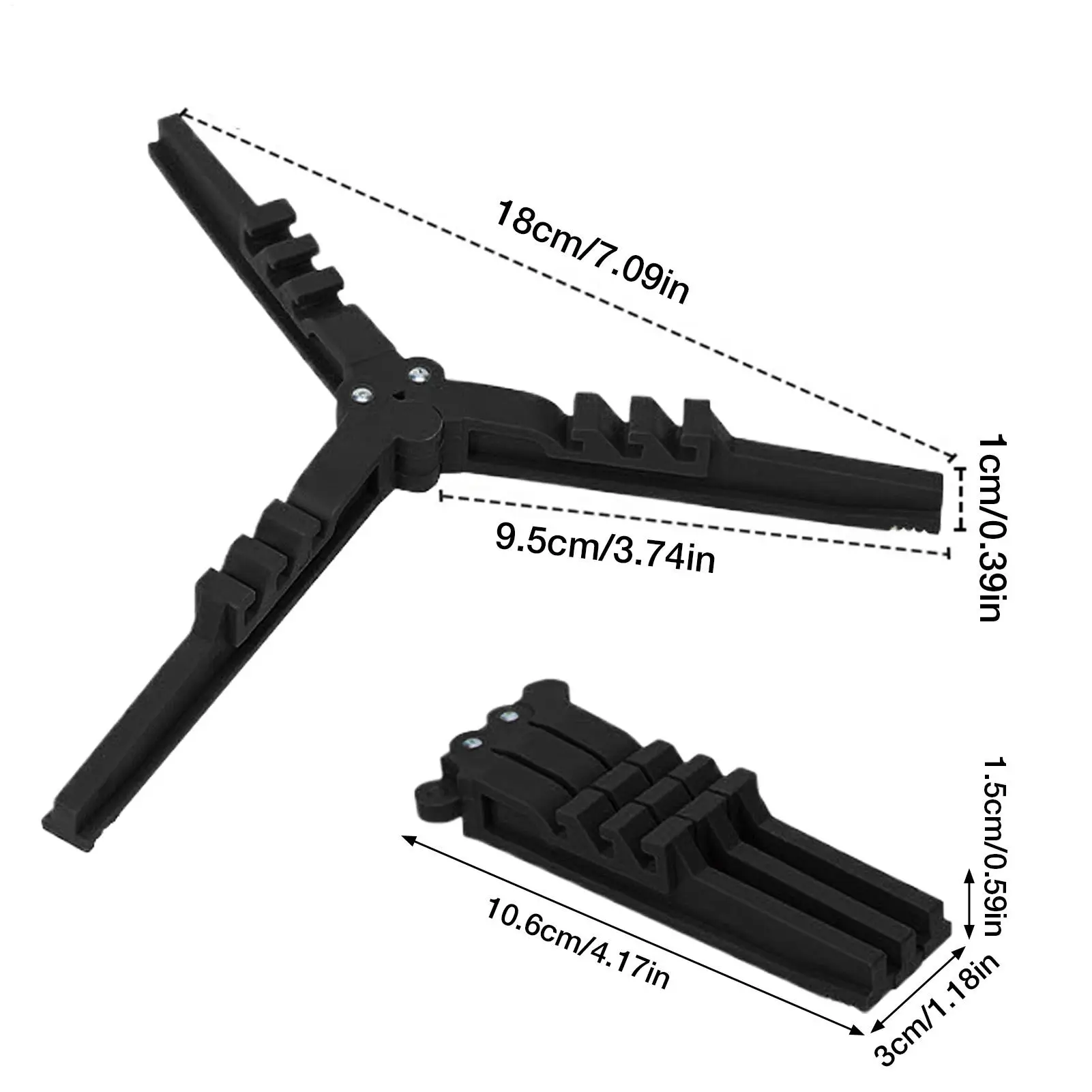 Camping Tank Bracket Triangle Folding Stove Standard Bottle Shelf Stand Fixing Holder Bracket Base Tripod Lightweight For