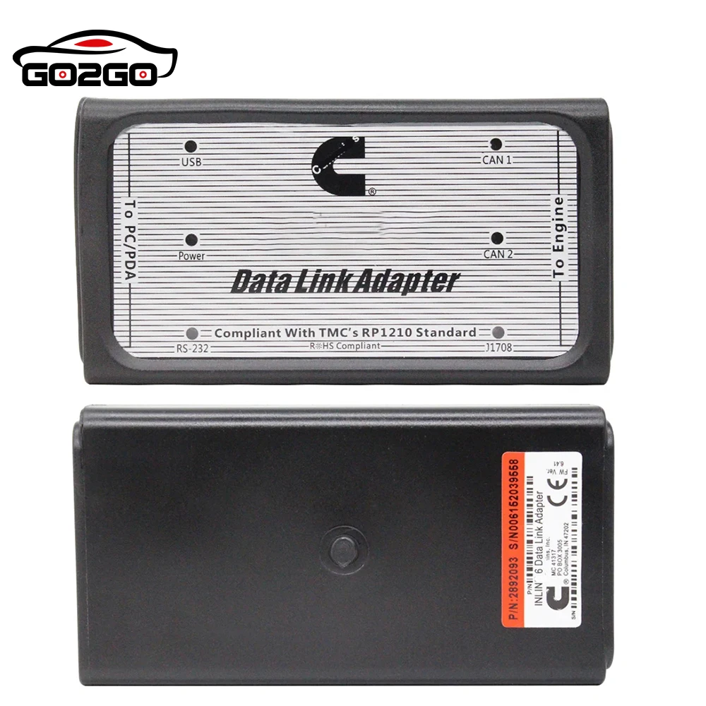 for INLINE 6 V8.7 V7.62 Data Heavy Duty for INLINE6 for Cummins Diagnostics Complete INLINE Heavy Duty Truck Diagnostic Tools