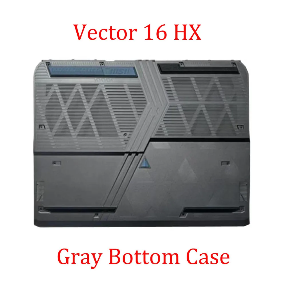 Gray Laptop Bottom Case For MSI Vector 16 HX A13V A13VHG A13VIG A14V A14VHG A14VGG A14VFG A14VIG New