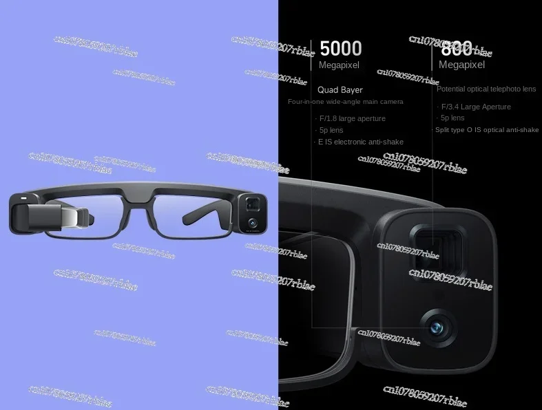 Glasses Camera Intelligent AR Eye Dual Camera Capturing AI Intelligent Translation First Angle Camera