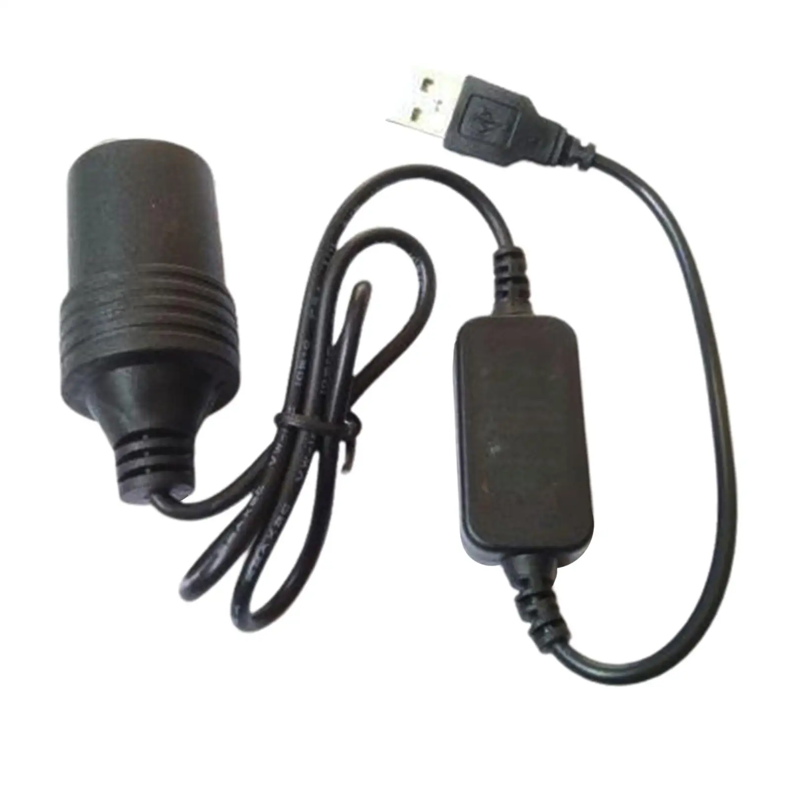 1x USB macho a 12V encendedor de cigarrillos de coche adaptador convertidor convector