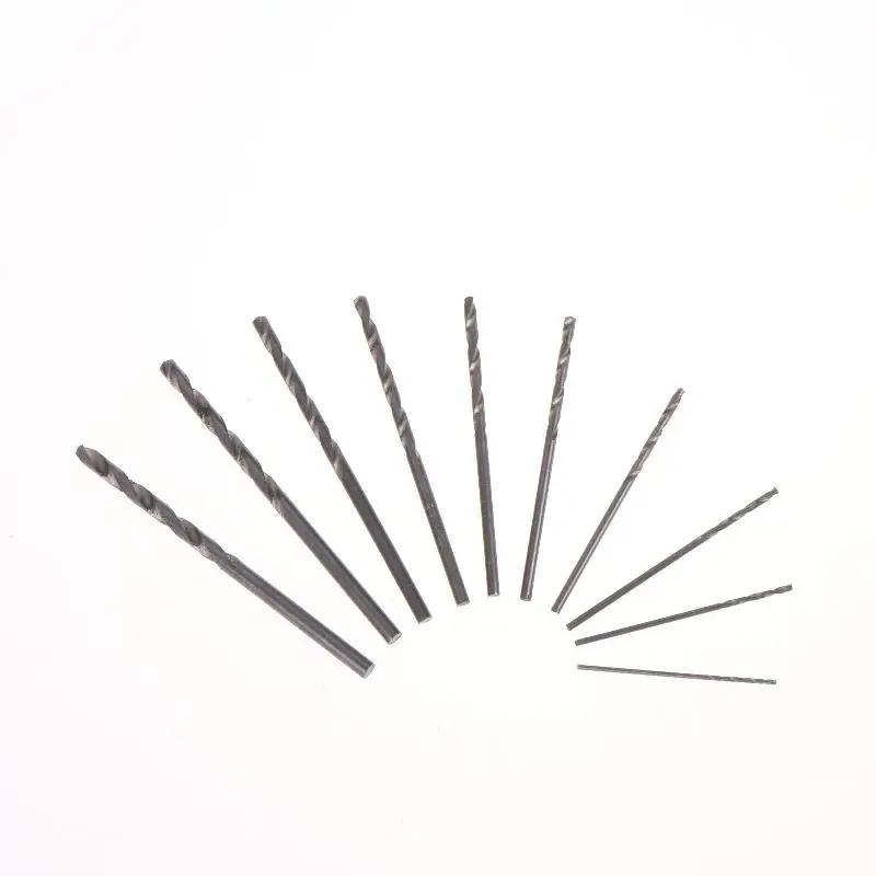 Mini-Mikro-Handbohrer aus Aluminium mit schlüssellosem Bohrfutter, HSS-Stahl-Spiralbohrer, Holzbearbeitungs-Bohrwerkzeug, manueller Handbohrer – Detail 4