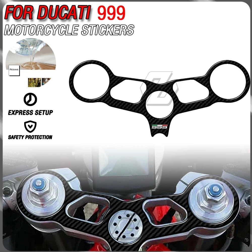 

Для мотоцикла Ducati 99, 3D внешний вид из углеродного волокна, три защитных коврика для топливного бака, комплект декоративных наклеек