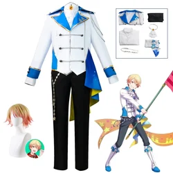 Progetto Sekai palcoscenico colorato! Tenma Tsukasa Costume Cosplay Costume da palcoscenico Anime uniforme Halloween Party Coat Shirt Pants