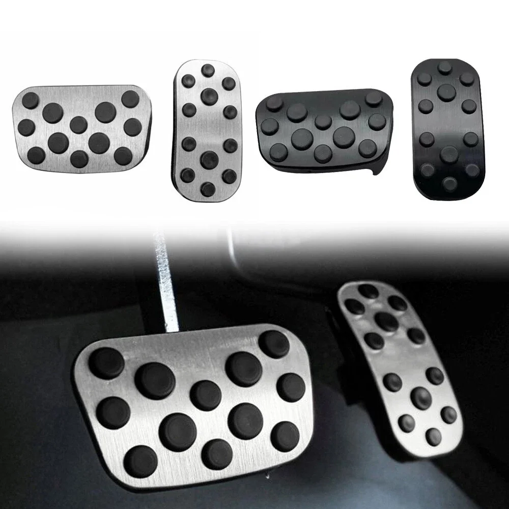 

Накладки на педали (акселератор, тормоз) с противоскользящим покрытием для Toyota Tacoma 2024-2026 гг.