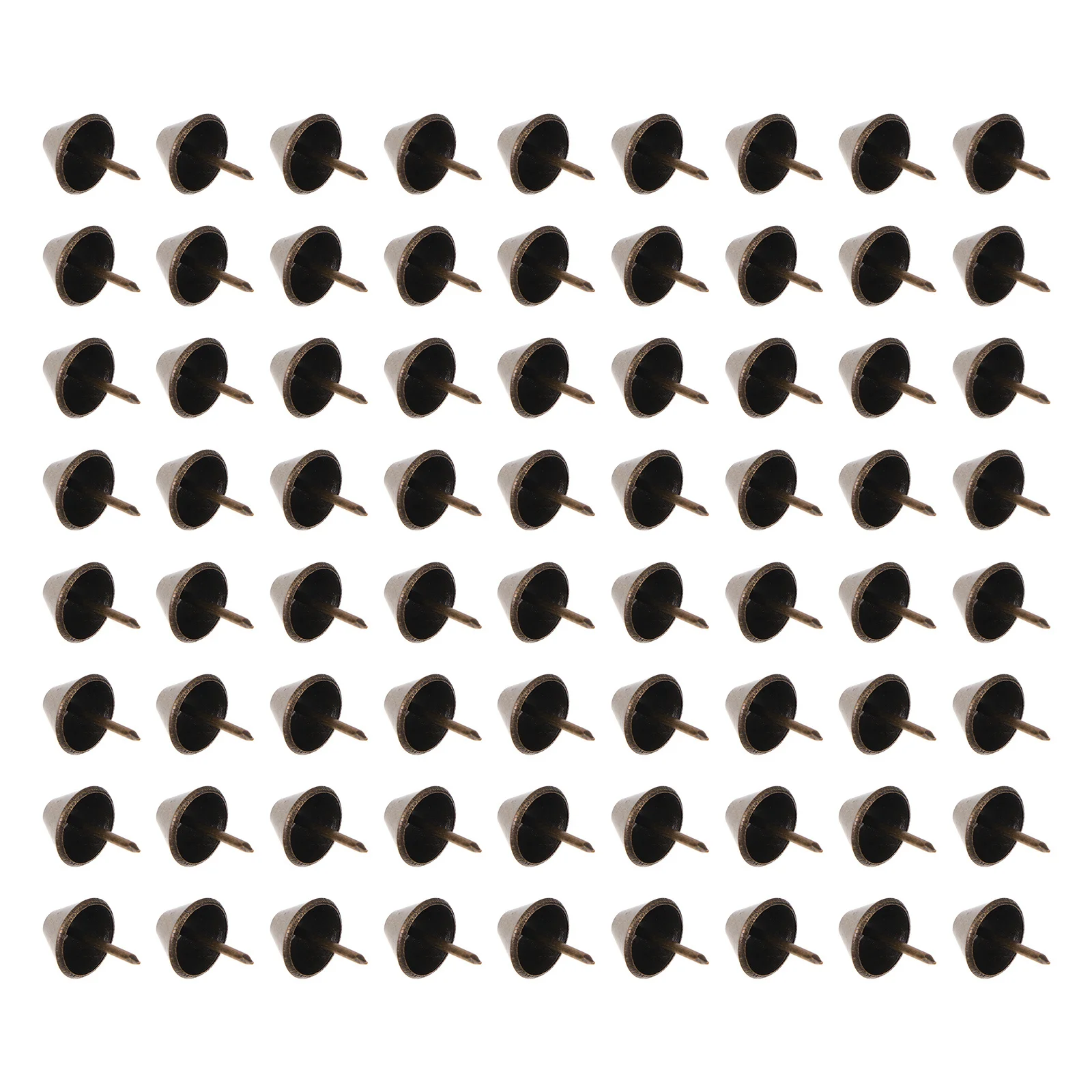 

100Pcs Vintage Upholstery Tacks Durable Iron Furniture Nails Decorative Pins for Sofa Chair Bed Home Upholstery