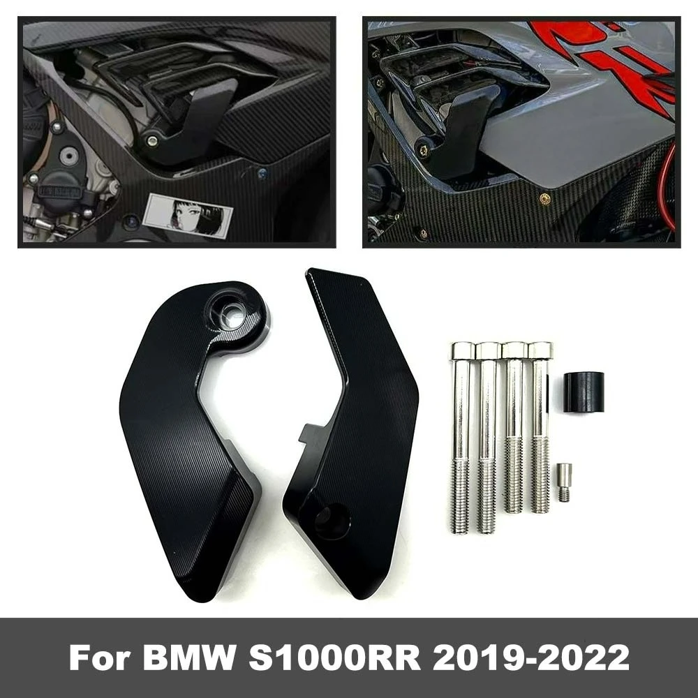 

S1000RR 2022 Motorcycle Engine Protection Frame Sliders Crash Pad Decorative block For BMW S 1000 RR S1000-RR 2021 2020 2019
