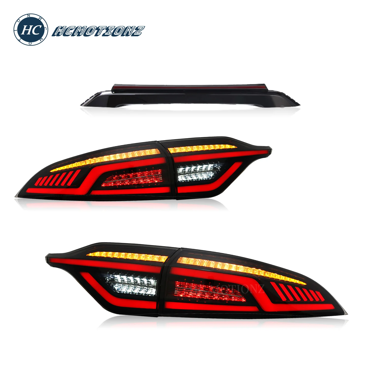 

HCMOTIONZ Factory Car Rear lamp 2020-2023 Sequential Turn Signal Start UP Animation Taillights For Toyota US Corolla