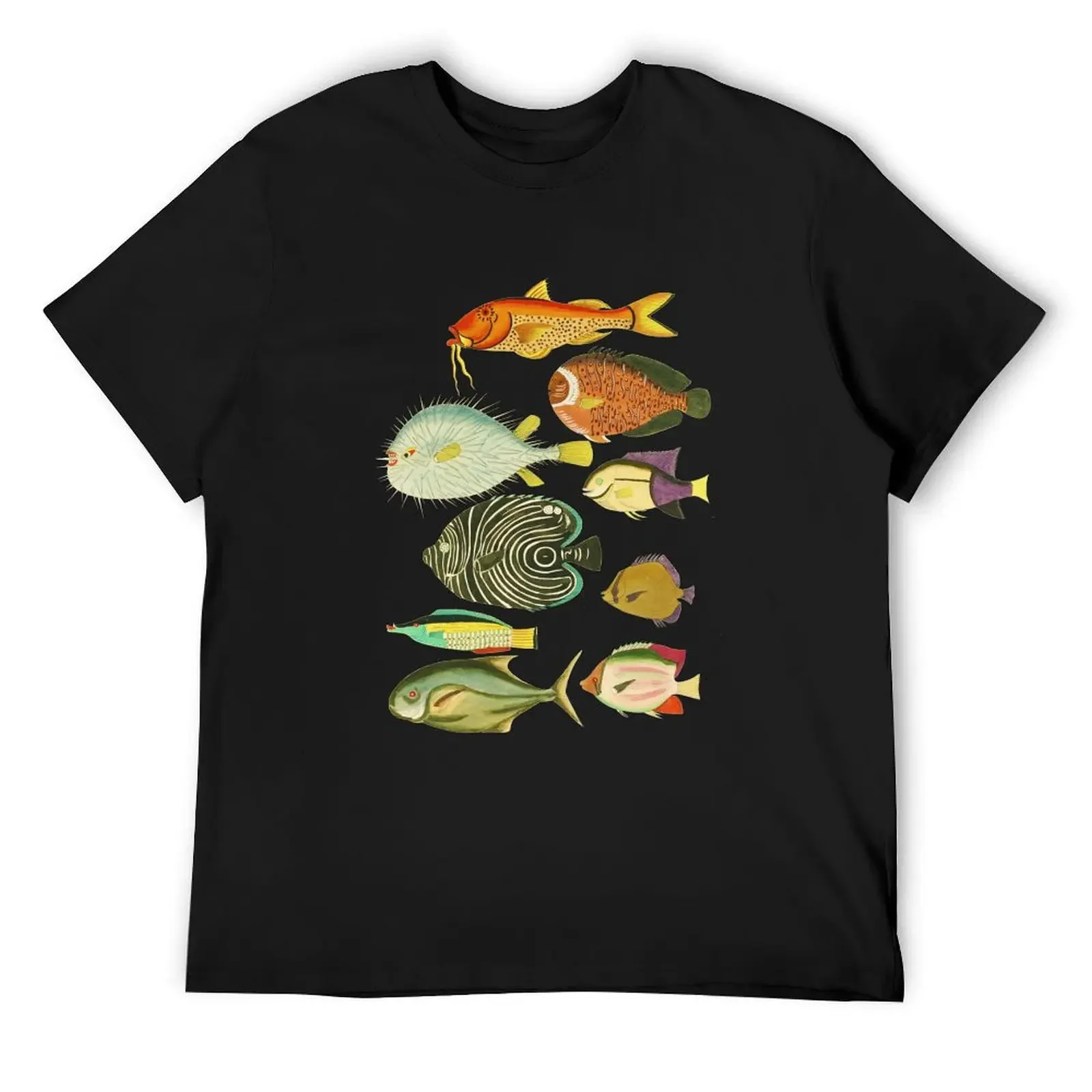 HD. Fishes (number 1 of 7), by Louis Renard (1754) T-Shirt essential t shirt custom shirt t shirt men