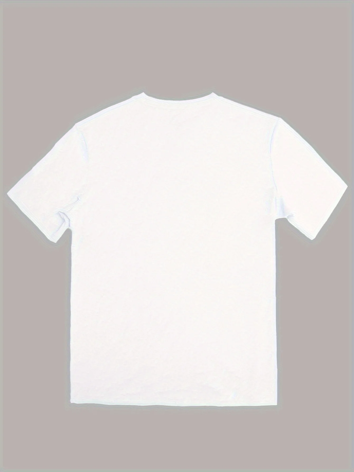 เสื้อยืดผู้ชายผ้าฝ้ายแท้ เสื้อเชิ้ตลำลอง คอกลม รุ่นปกติ ผ้าถัก ลายเนธาน พิมพ์ สวมใส่ทุกวัน