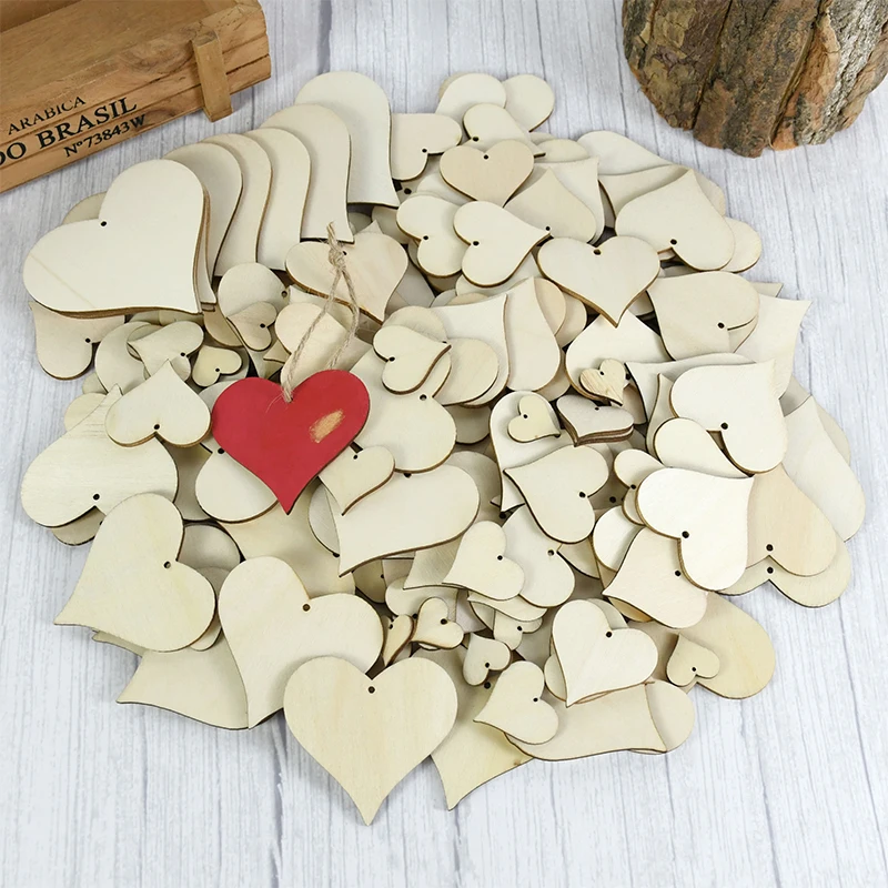 10-100pcs Unfinished Blank Woo - огляд і ціна Embellish Craft