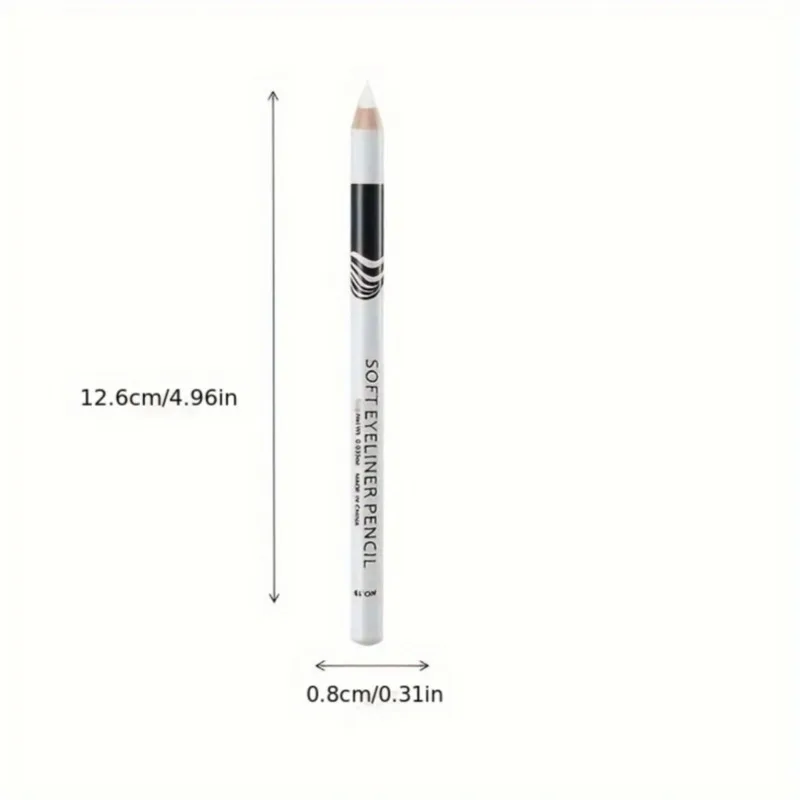5PCS Durable, Easy To Color, Multifunctional, Smooth, White Eyeliner, Suitable for All Skin Types, Music Festival Gifts