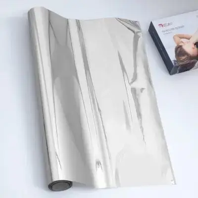 

2 Meters Self Adhesive Sticker Decor For Living Room Bedroom Large Wall Mirror Tiles Non Glass Peel Stick Modern Style Easy