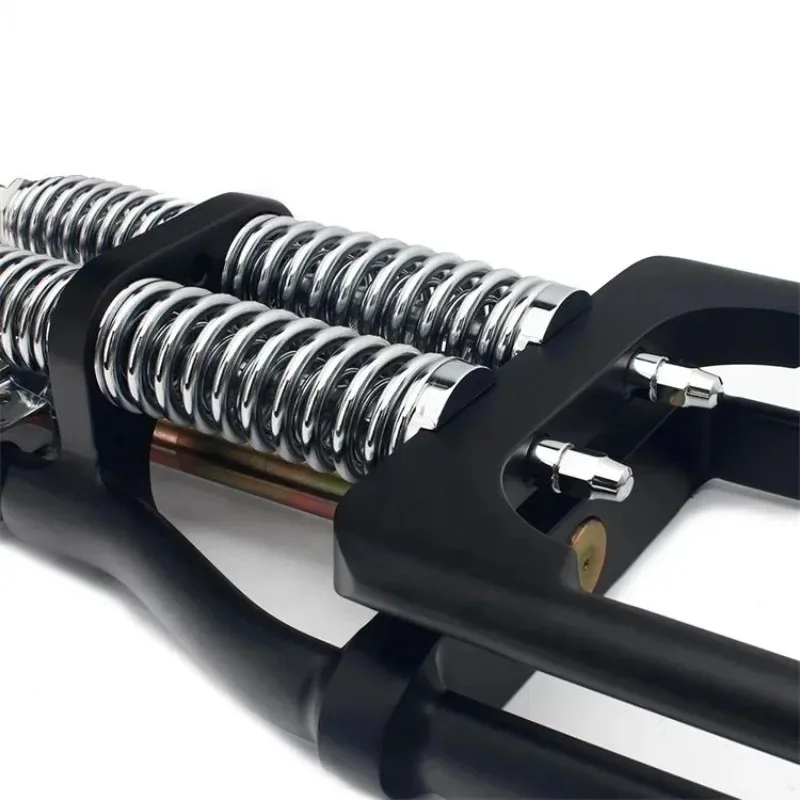 26 Inches  Retro Bicycle Motorcycle Front Fork Custom Front Fork Suspension with Double Suspension