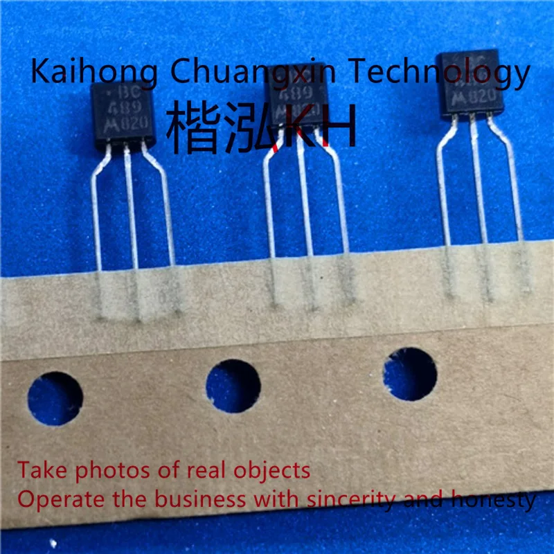 10PCS/LOT BC489 C489 High Current Transistors(NPN Silicon) TO-92