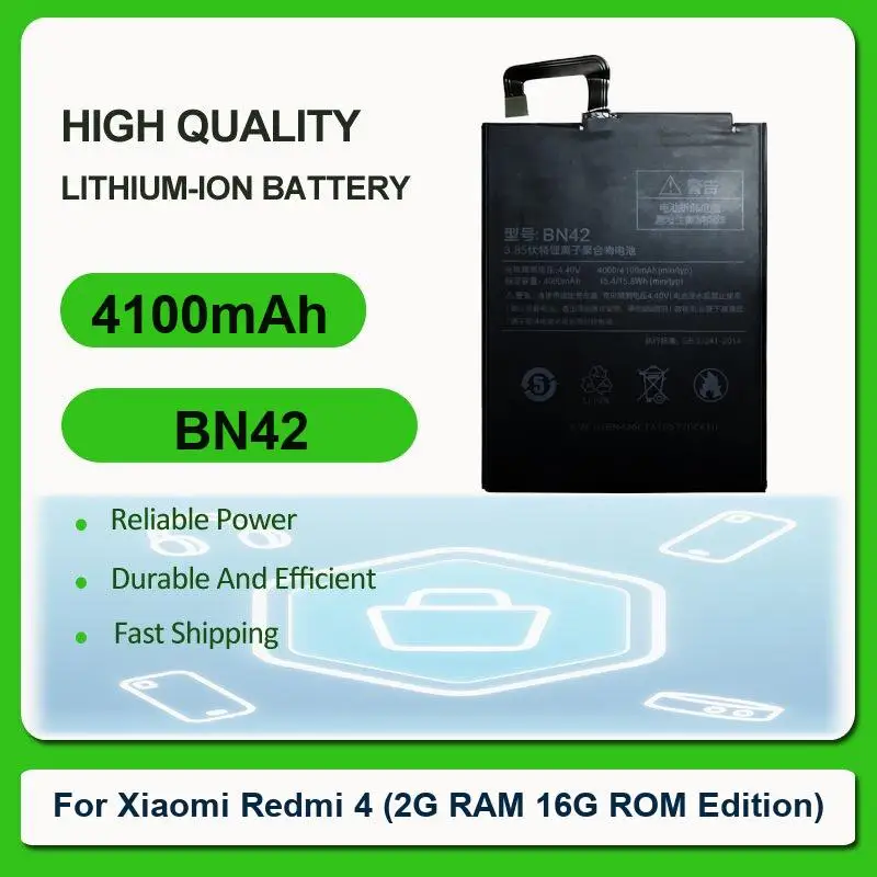 Battery For Xiaomi Mi Max 3 Max3 POCO M3 Play Pocophone F1 Black Shark 2 12 Pro Redmi 4 (2G RAM 16G ROM Edition) X7 5G 4c M4c