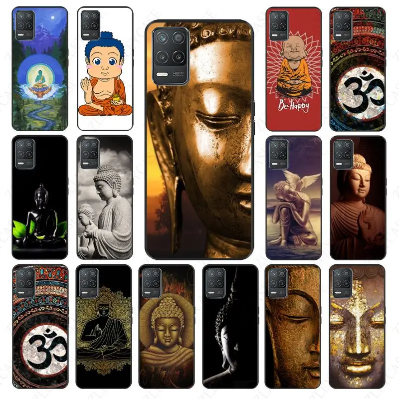 funda gautama buddha shell Phone cover For oppo Realme C25Y C55 C25S S21Y C11 6i 9i 7pro 8pro 9pro 11pro plus 10 Cases coque