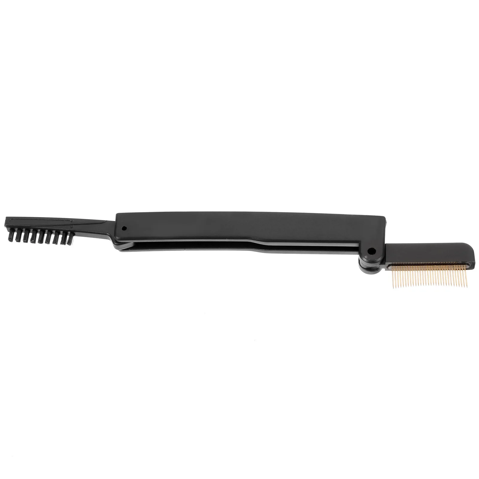 Opvouwbare Wimper Kam Lash Separator Dubbelzijdig Lash Mascara Applicator Wenkbrauw Borstel Lichtgewicht Draagbare Oogmake-up Grooming Tool