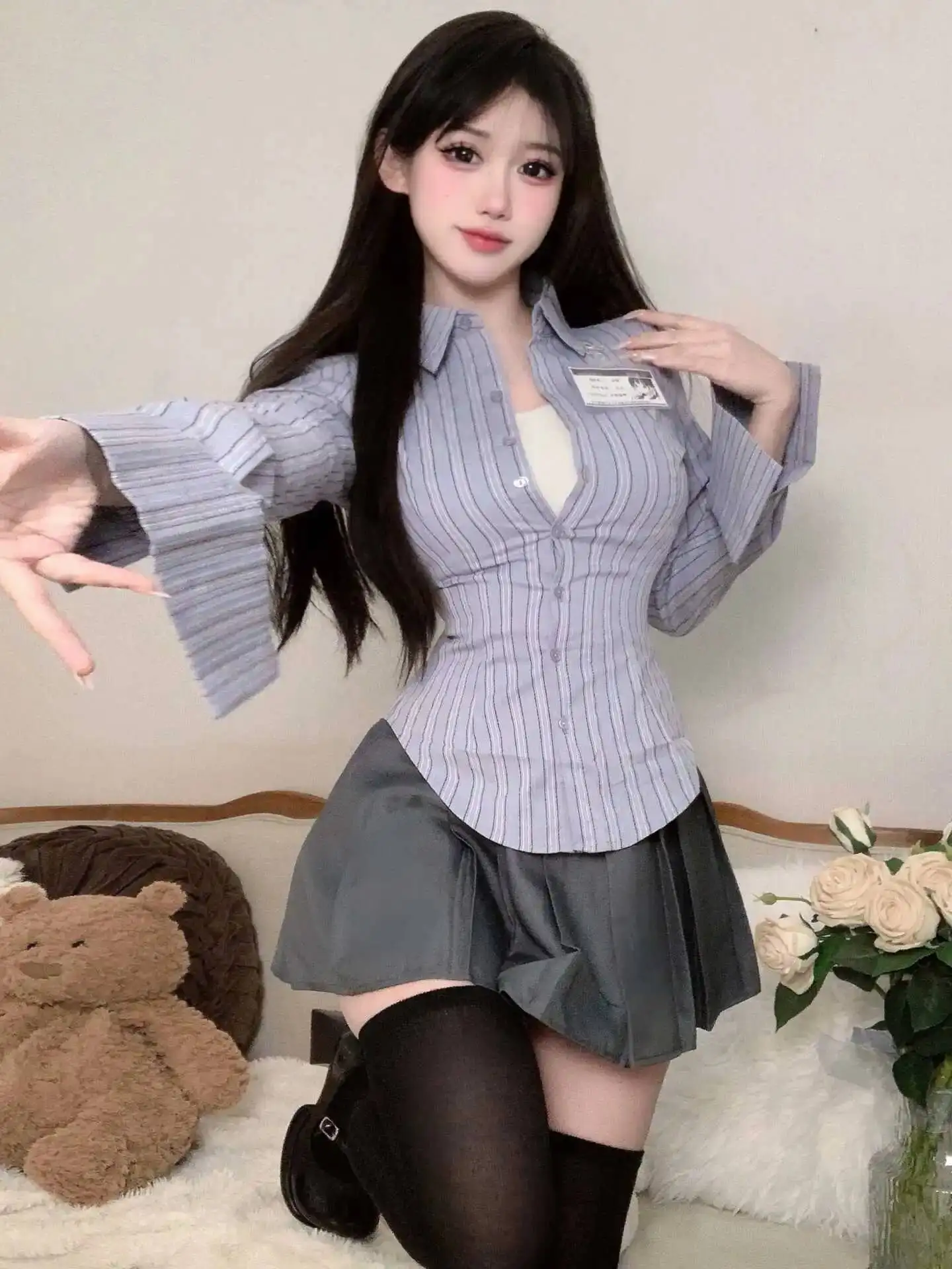 Sexy Jk Skirt Sets … - image