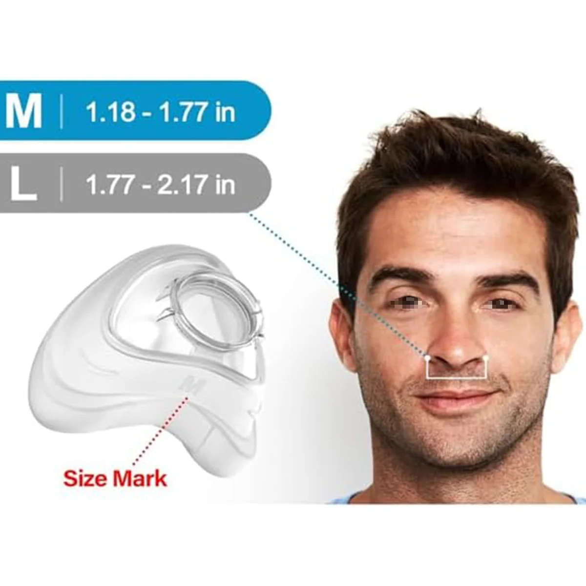 Fournitures de remplacement de masque nasal compatibles, 2 pièces, accessoires de coussin pour AirFit N20 et AirTouch N20, housses antarctique, usure plus douce