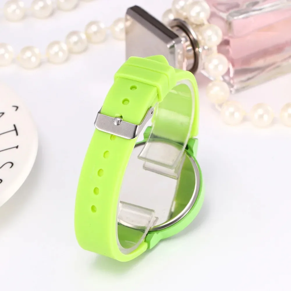 Damski zegarek na rękę Koreański silikonowy zegarek na rękę Zegarki damskie Zegar Часы Женские Наручные Montre Femme Reloj Para Mujer Годинник