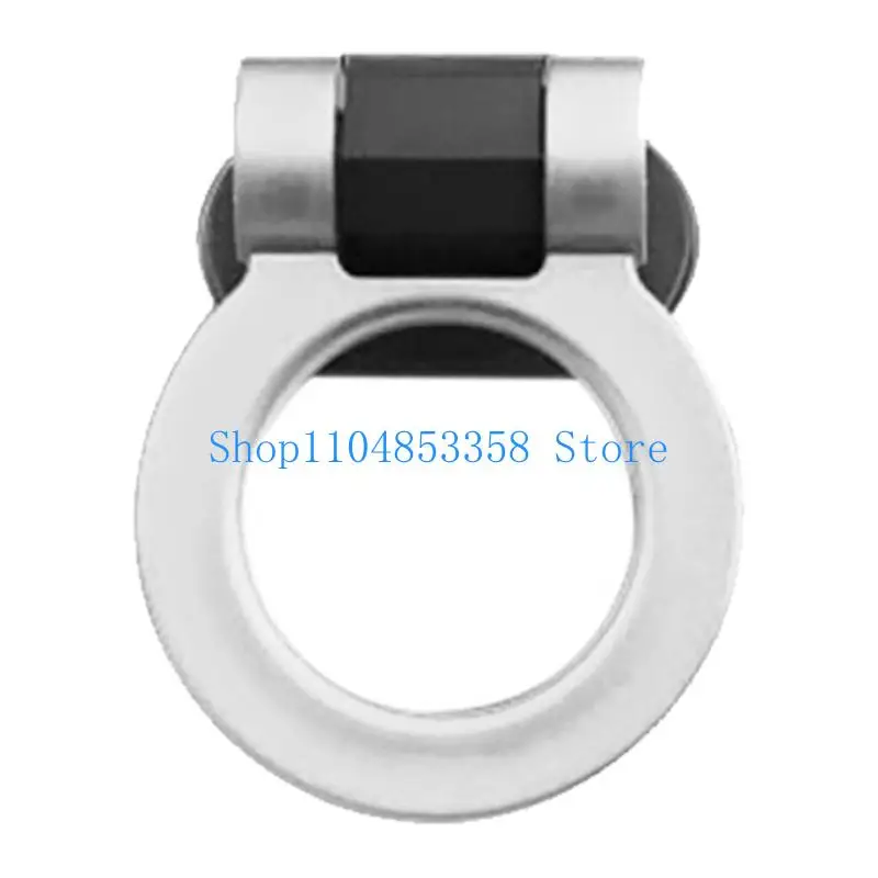 652F Rustproof ABS Tow Hook Front Bumper Accessory Universal Vehicle Impact Resistant Instantly Installation