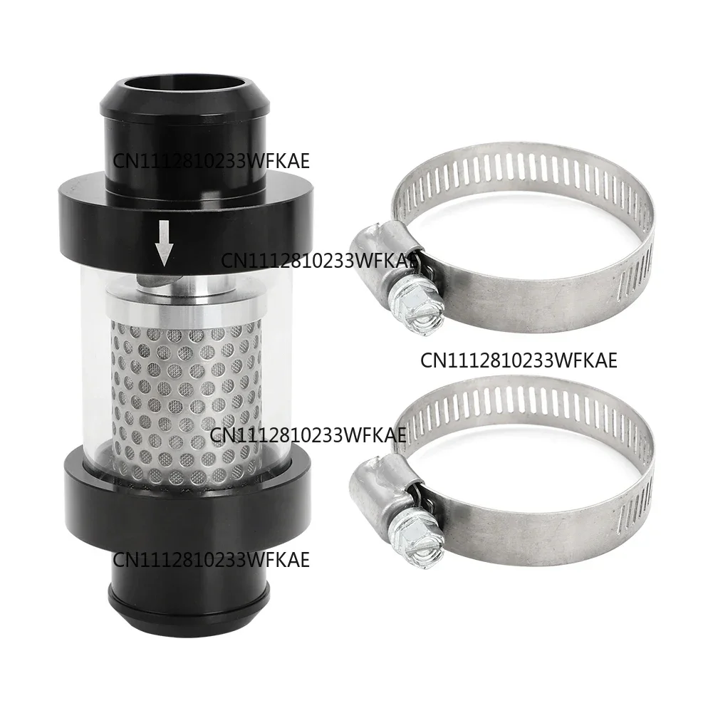 Vehicle Coolant Filter Black In-Line Coolant Filter For 11/2