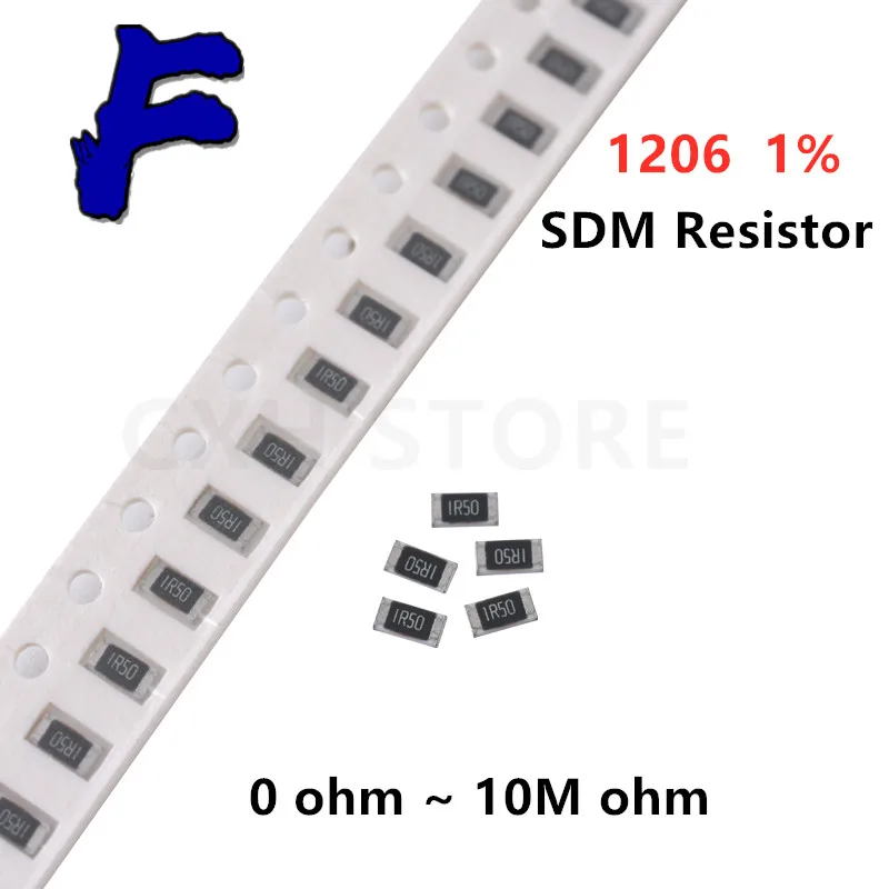 200Pcs 1% 1206 Smd …
